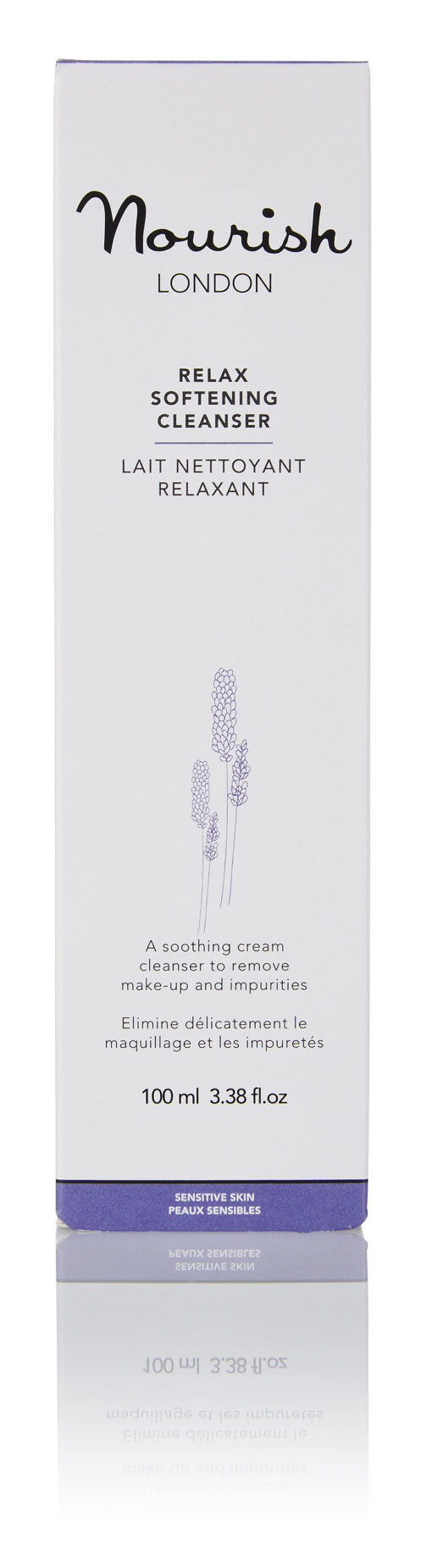 Nourish London Relax Softening Cleanser, 100ml - Image 3